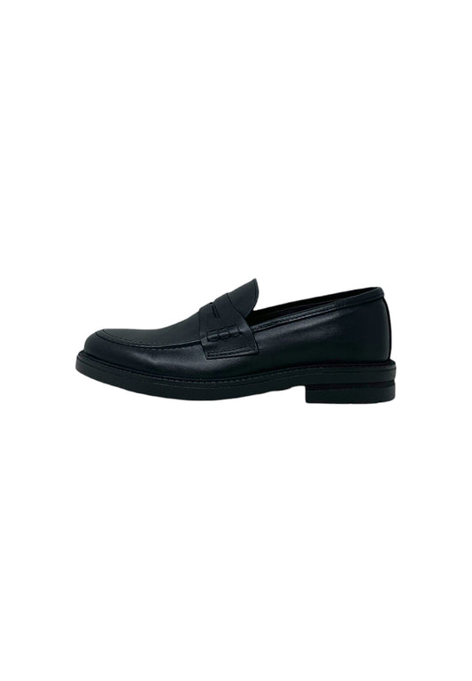 Mocassino BKS 0835 PELLE NERO uomo