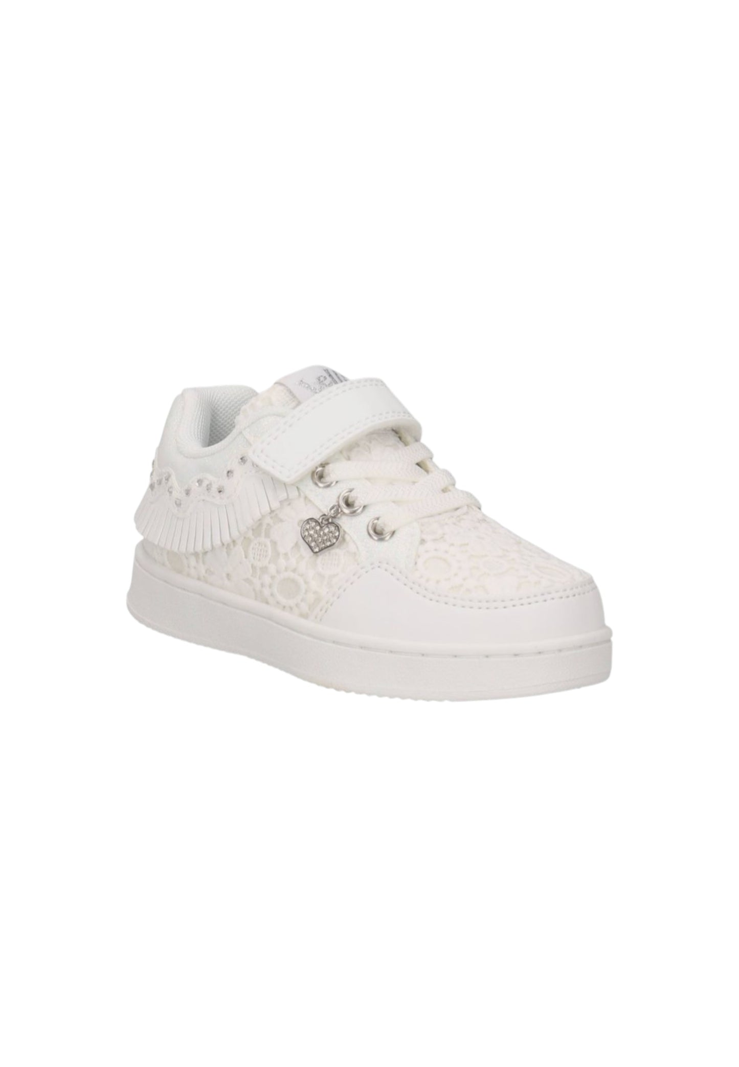 Sneakers LELLI KELLY Frangetta Mix LKAA8059 BIANCO Bambina