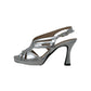 Sandali con tacco JOEL A398 argento donna
