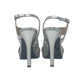 Sandalo col tacco JOEL A7348 MICROGLITTER ARGENTO donna