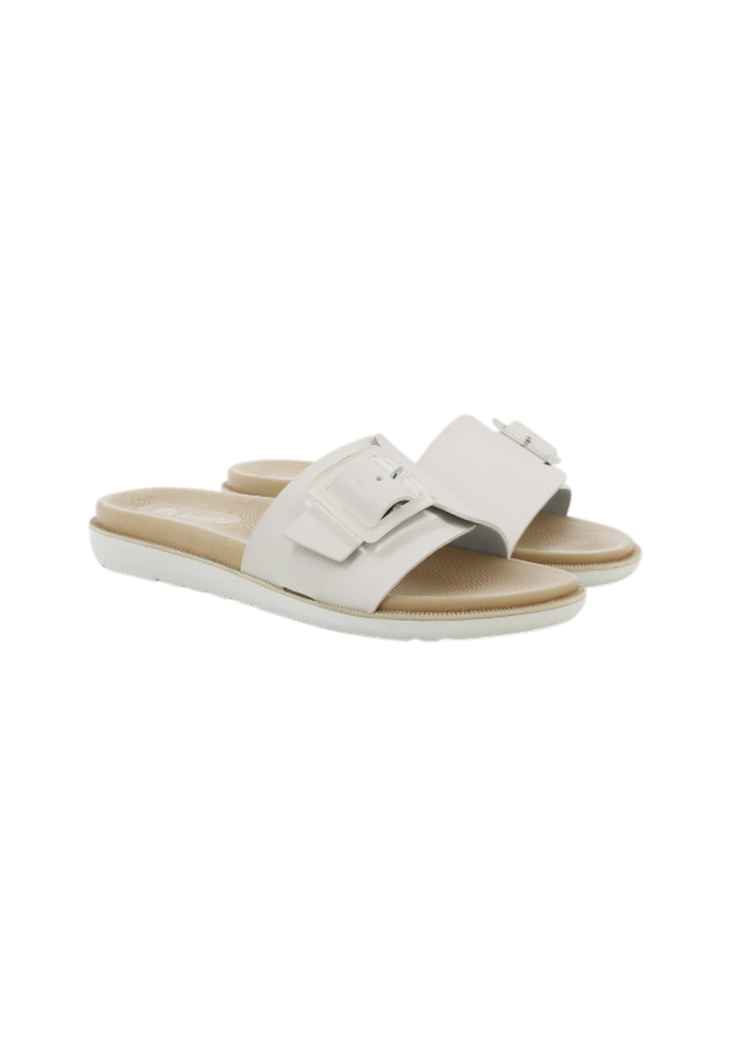 Ciabatta INBLU Dual Density SF000008 BIANCO donna