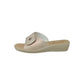 CIABATTA PATRIZIA AZZI 171 PLATINO donna