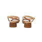 Sandali con tacco REPO 31229-E6 BEIGE donna