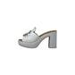 Sandalo con tacco FASCINO DONNA 73108-E3 BIANCO donna