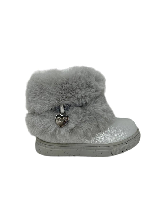 Stivaletto con pelliccia PRIMIGI 2959911 ARGENTO bambina
