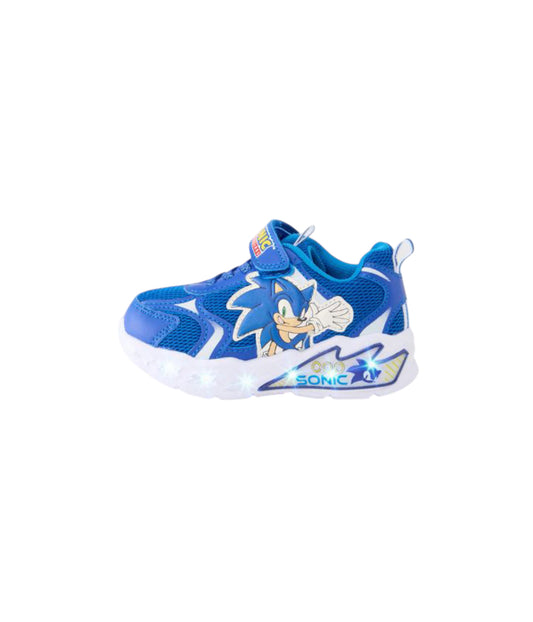 Sneaker luminose Silver Sonic N9610077T BLU Bambino
