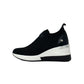 Sneaker alta XTI 142416 NEGRO donna
