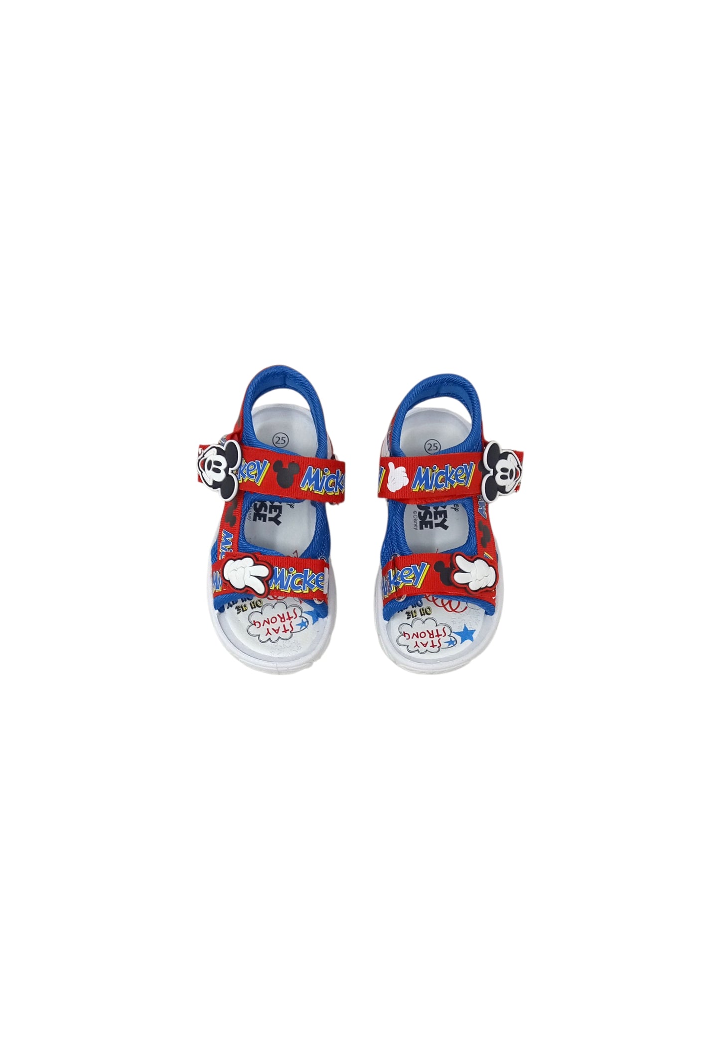 Sandali luminosi Silver Mickey Mouse D2010496T BLU/ROSSO Bambino