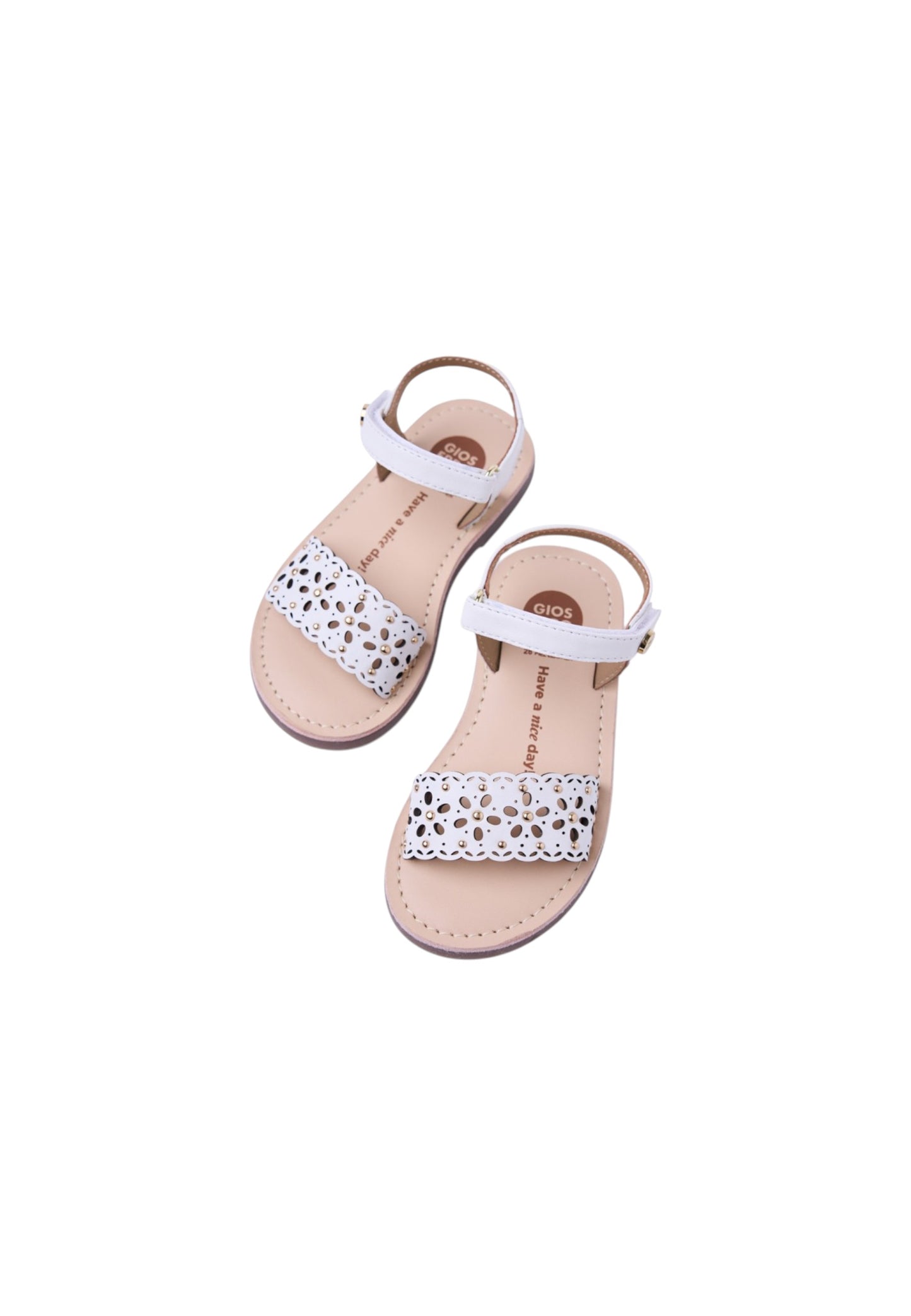 Sandali GIOSEPPO DIPOLOG 78901 WHITE bambina