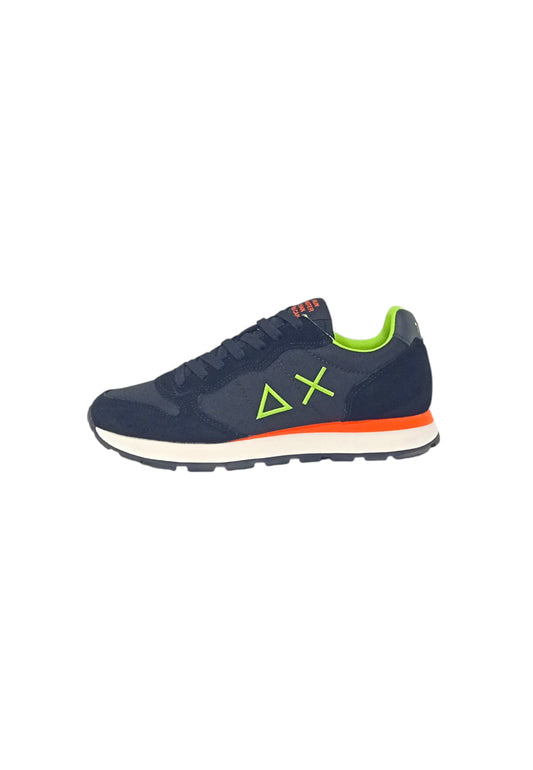 Sneakers SUN68 Tom fluo Z44102 11 NERO Uomo