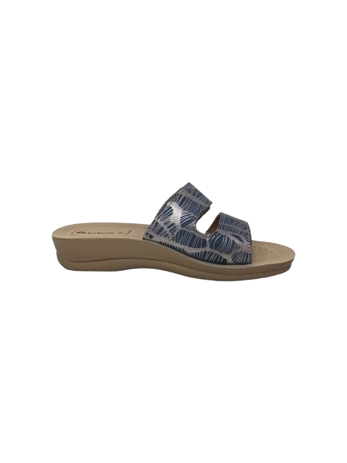 Ciabatta INBLU VR000060 BLU donna