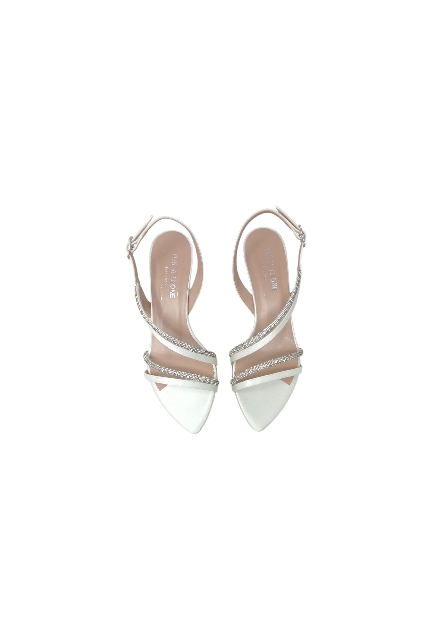 Italia Leone Sandali con tacco F23 RASO 02 Donna sposa
