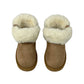 Stivaletto con pelliccia GRUNLAND JR CROY PP0093-14 CUOIO bambina