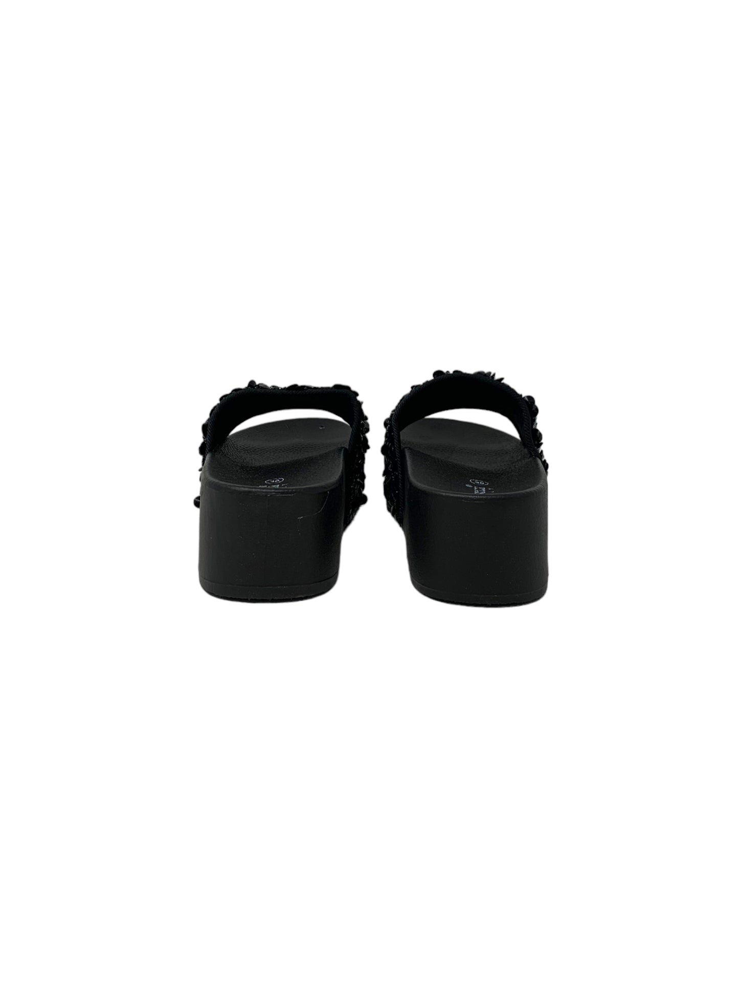 Ciabatta con platform DE FONSECA DE.ALASSIO E W933 nero DONNA