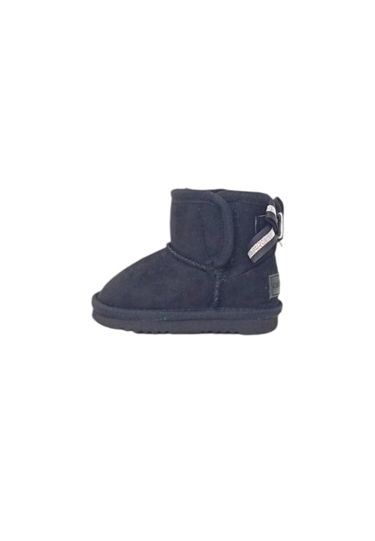 Stivaletto con pelliccia GRUNLAND JR CROY PP0362-I4 NERO bambina