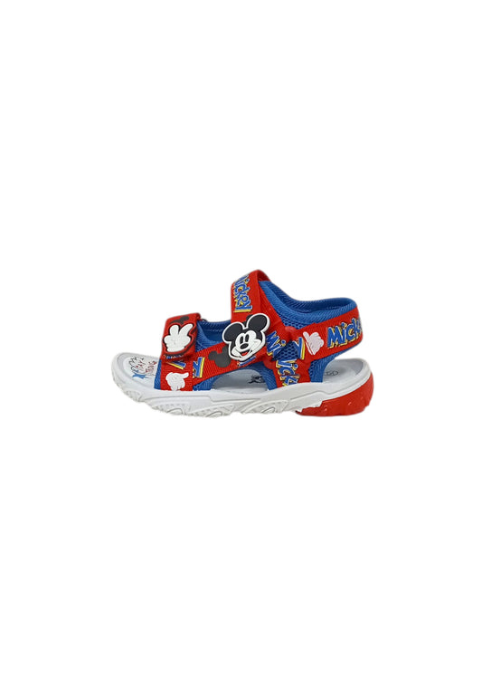 Sandali luminosi Silver Mickey Mouse D2010496T BLU/ROSSO Bambino