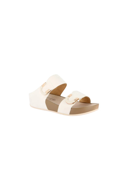Ciabatta GRUNLAND DIRA CI3114-C9 BIANCO ragazza/donna