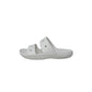 Pantofola doppia fascia CROCS 206761-100 WHITE UNISEX Taglia EU