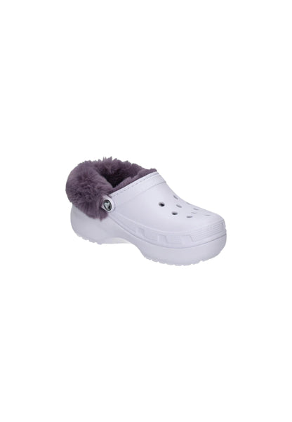 Classico CROCS con pelliccia PLATFORM FUZZ LINED CG 212854-5BO donna