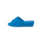 Pantofola in spugna CAPRI CELESTE donna