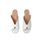 Sandalo col tacco SOFFICE SOGNO 23708 BIANCO donna