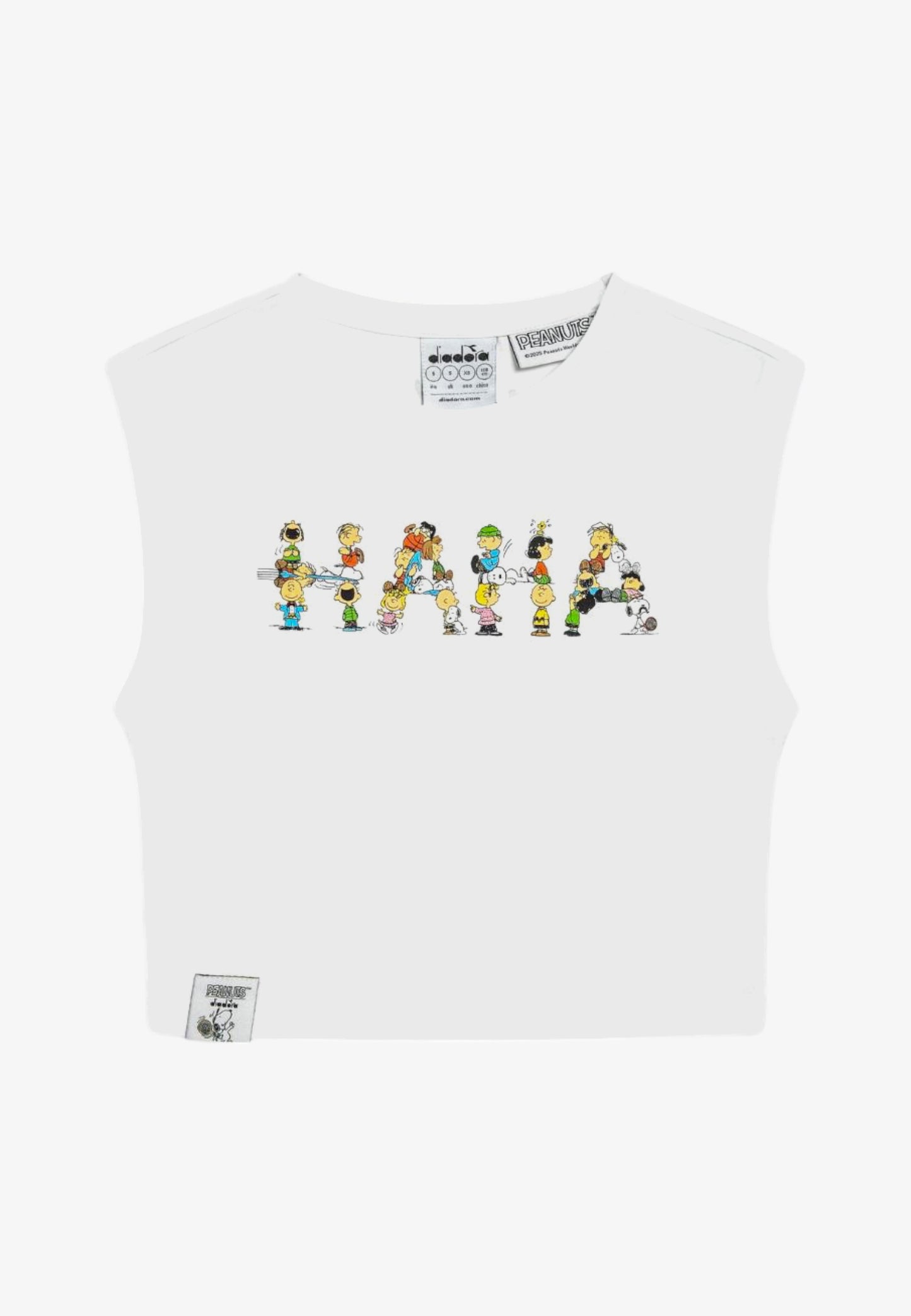 Diadora JU T-shirt ss PEANUTS 502.181673 01 C0013 Bambina
