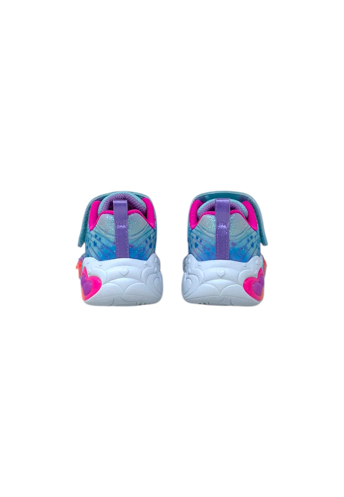 Sneakers SKECHERS S-lights - ETERNAL HEART LIGHTS 302696/LBMT bambina