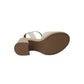 Sandali con tacco REPO 57281-E6 AVORIO donna