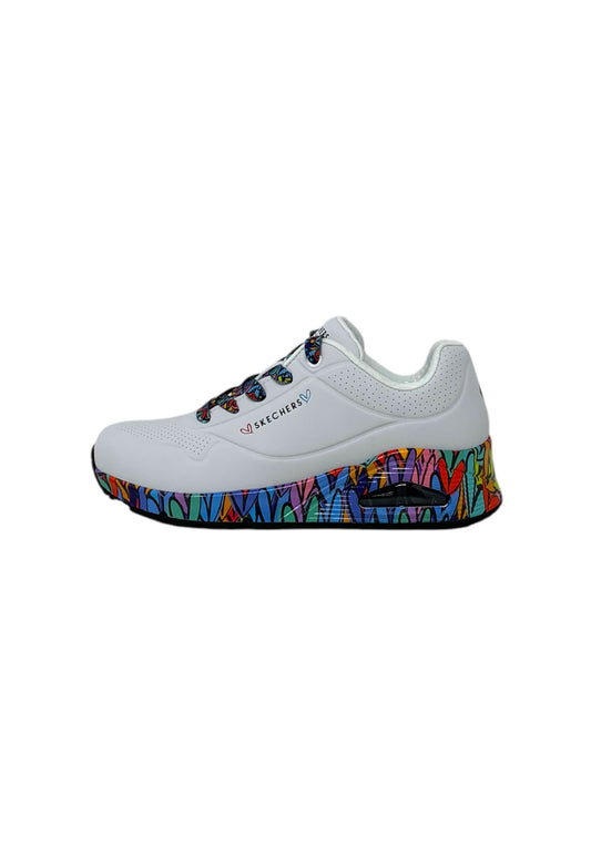 Sneakers SKECHERS uno - ravaged love 177918/WMLT DONNA