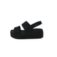 Sandalo da passeggio CROCS BROOKLYN 206453-060 BLACK donna