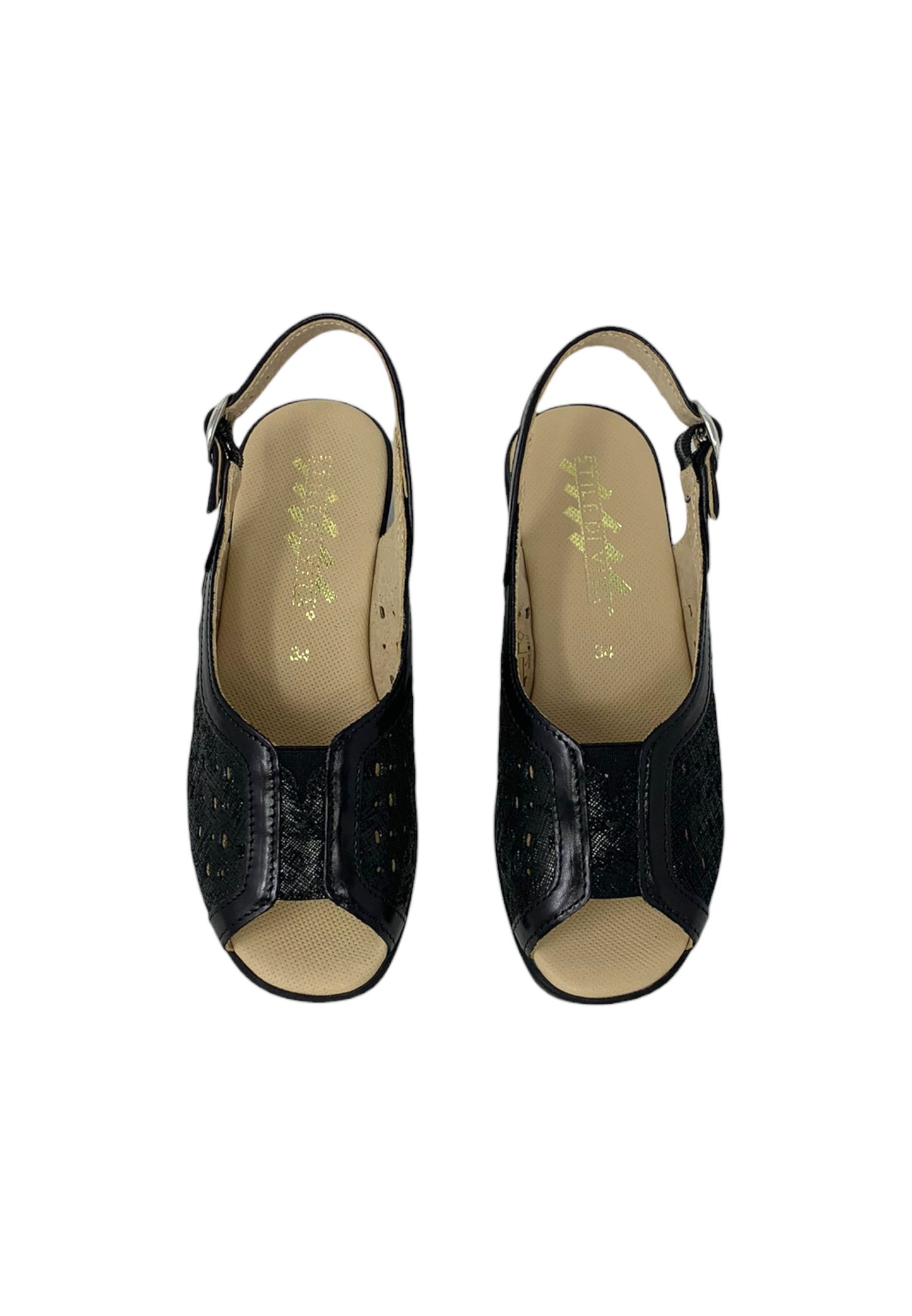 SANDALO LINEA COMODA STILE DI VITA 4938PUNTONERO DONNA