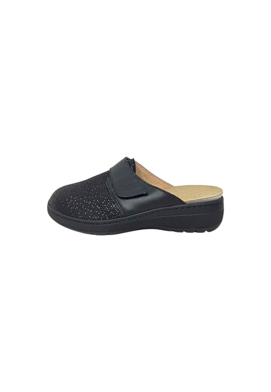 Pantofola comfort Stile Di Vita 8711 NERO Donna