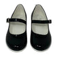 Ballerine Sa.Ba. Calzature 21000 vernice nero bambina e ragazza