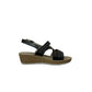 Sandalo INBLU RN000016 NERO DONNA