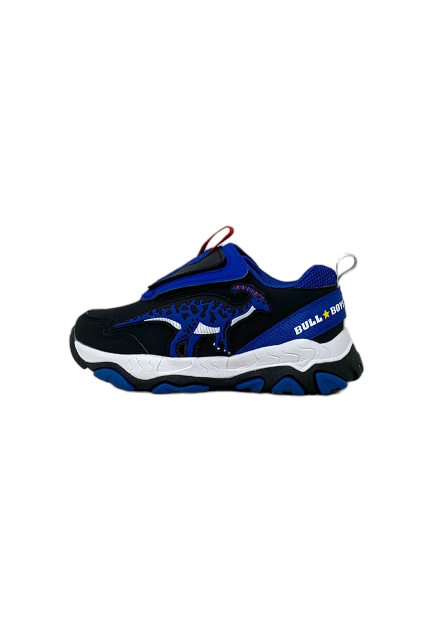 Sneakers luminose BULL BOYS Parasaurolophus DNAL4553 NERO Bambino
