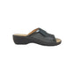 CIABATTE WESTLAKE 1027 METAL ANTRACITE donna