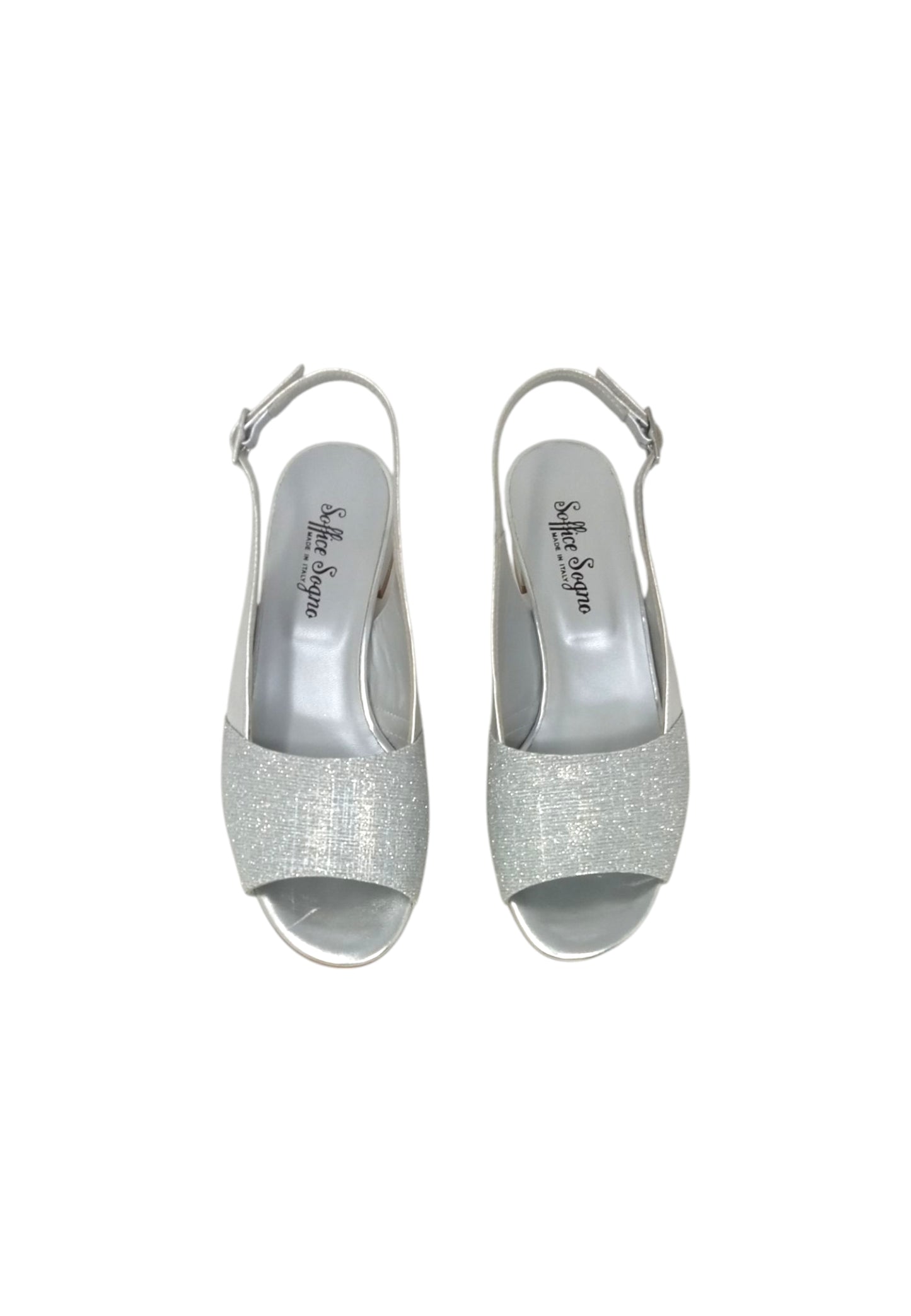 Sandali con tacco SOFFICE SOGNO E5T30C1T GALASSIA ARGENTO donna