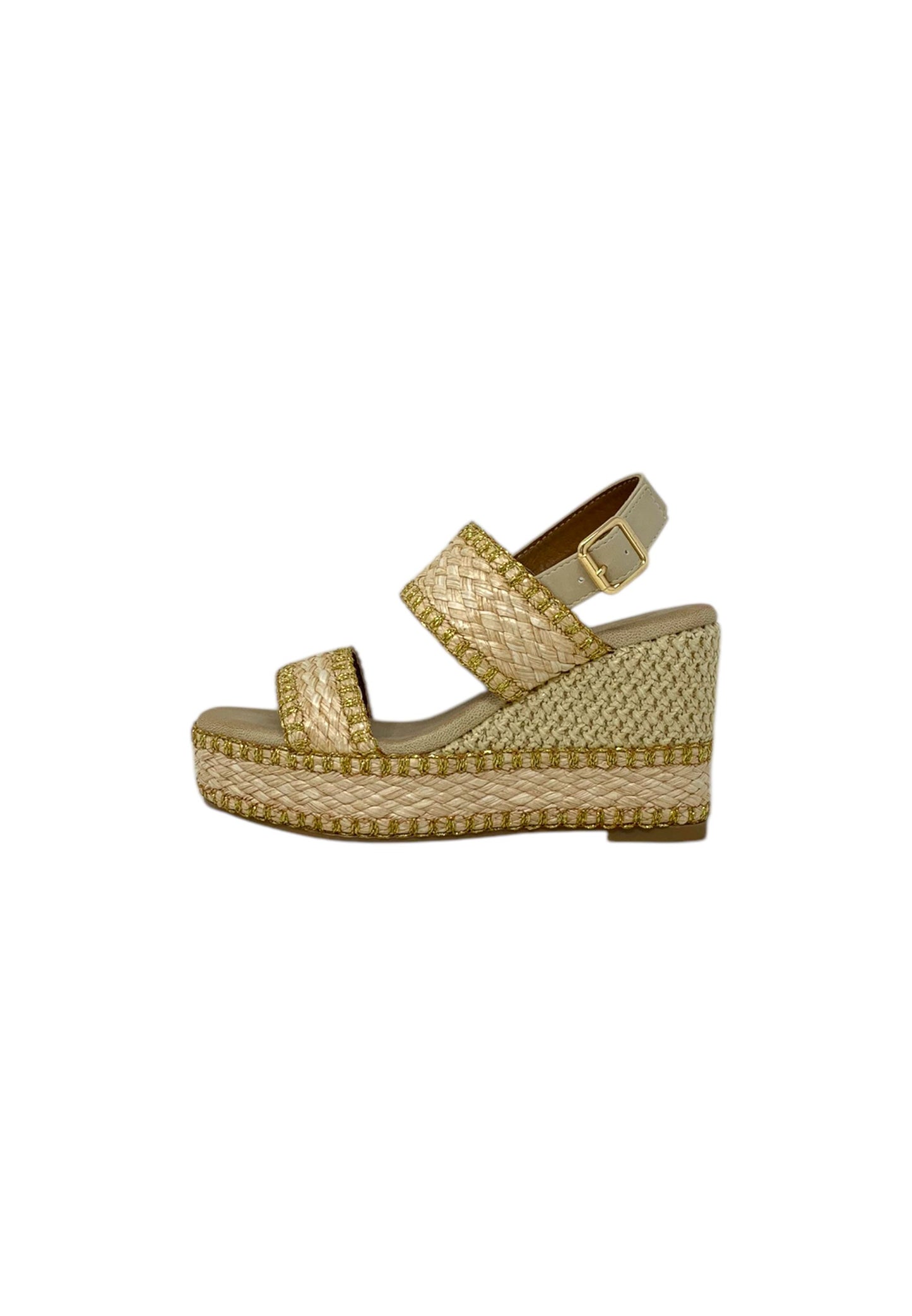 Sandali con zeppa XTI 143820 BEIGE donna