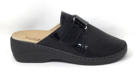 Pantofola WESTLAKE 1039 VERNICENERO donna