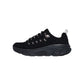 Sneaker Skechers D'Lux Walker 2.0 - Golden Step 150106/BKRG Donna
