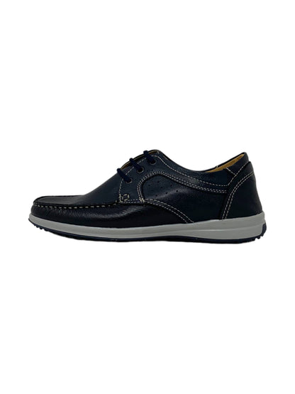 Polacchina BKS 88 PELLE BLU uomo