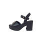 Sandali con tacco REPO 57281-E6 NERO donna