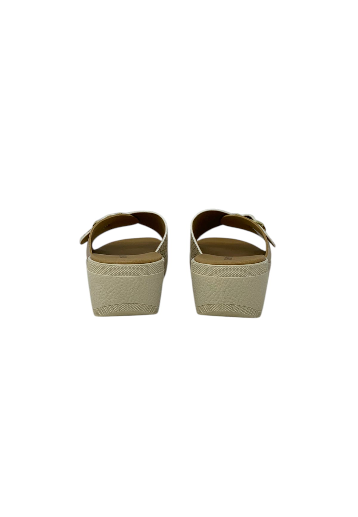 CIABATTA PATRIZIA AZZI 432 PLAT/ECRU donna