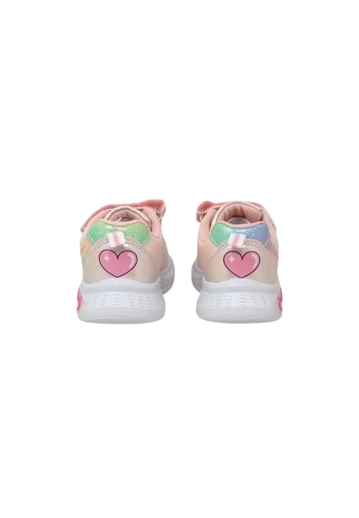 Sneaker luminose Silver Unicorn S8010270S WHITE Bambina