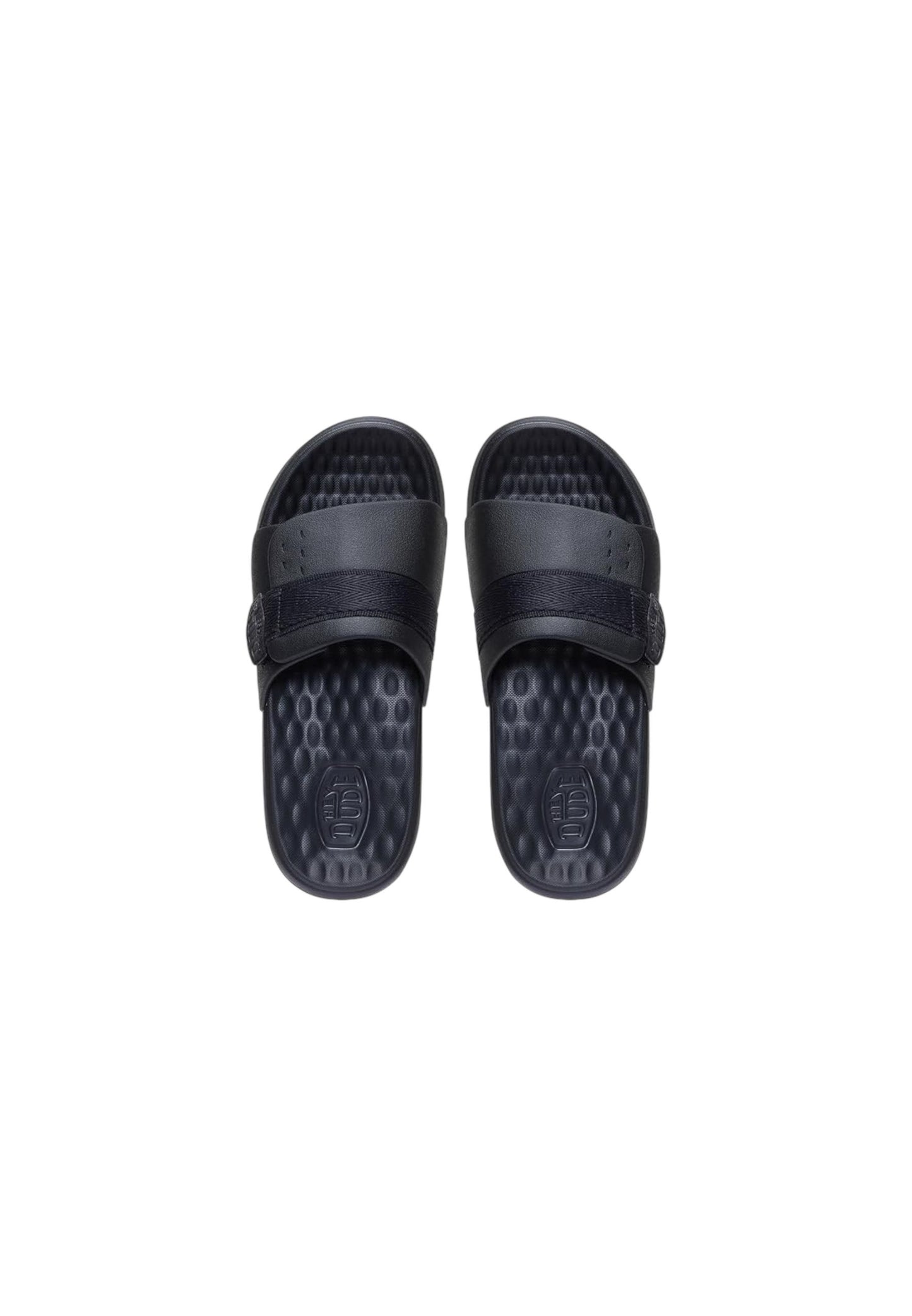 Ciabatta HEYDUDE WAVE ALT SLIDE 45261-097 black/grey Uomo