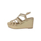 Sandali con zeppa XTI 144056 ORO donna