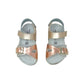 Sandali GRUNLAND Junior ARIA SB0389-40 ARGENTO MULTI Bambina