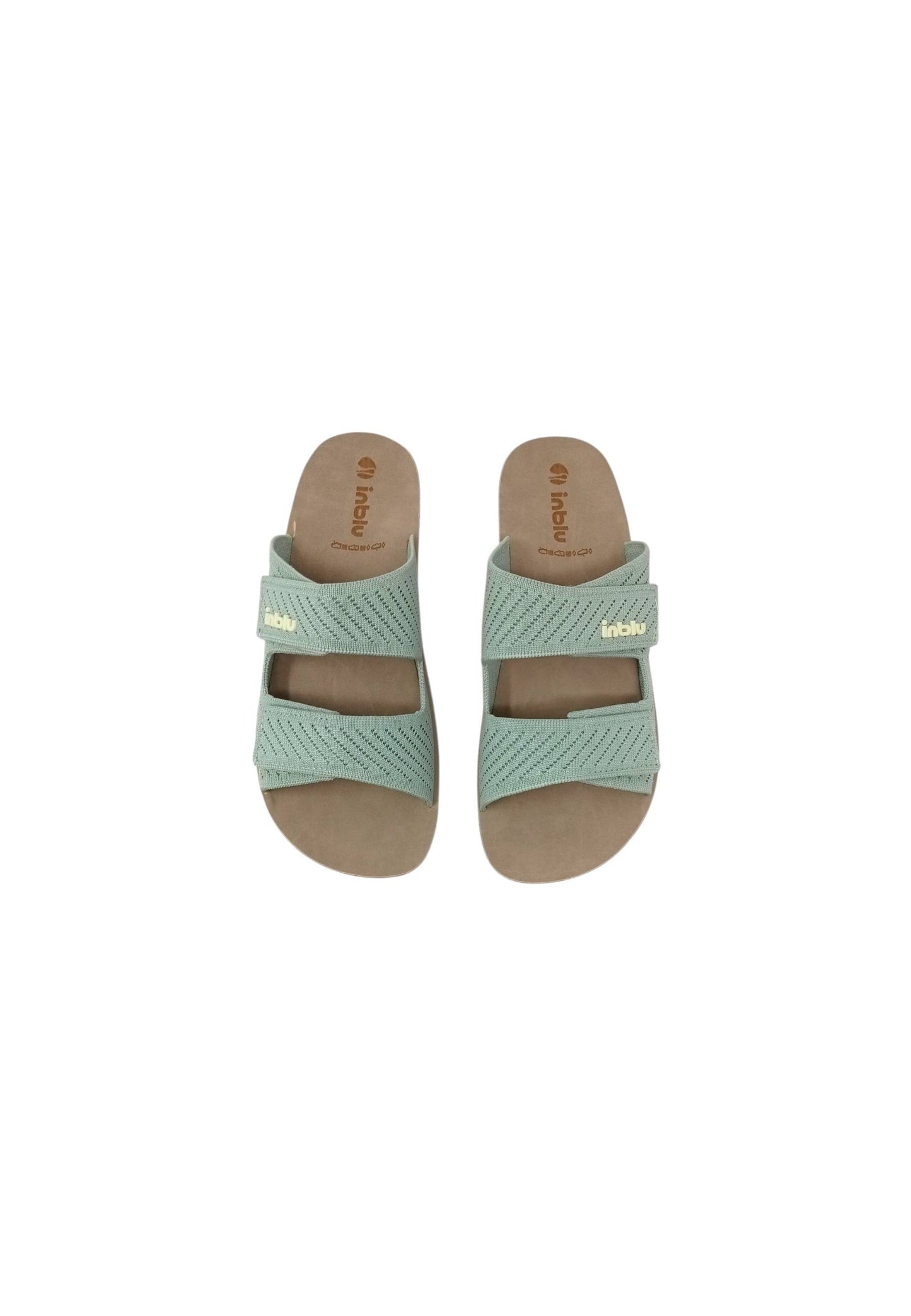 Ciabatta INBLU AG000015 VERDINO donna