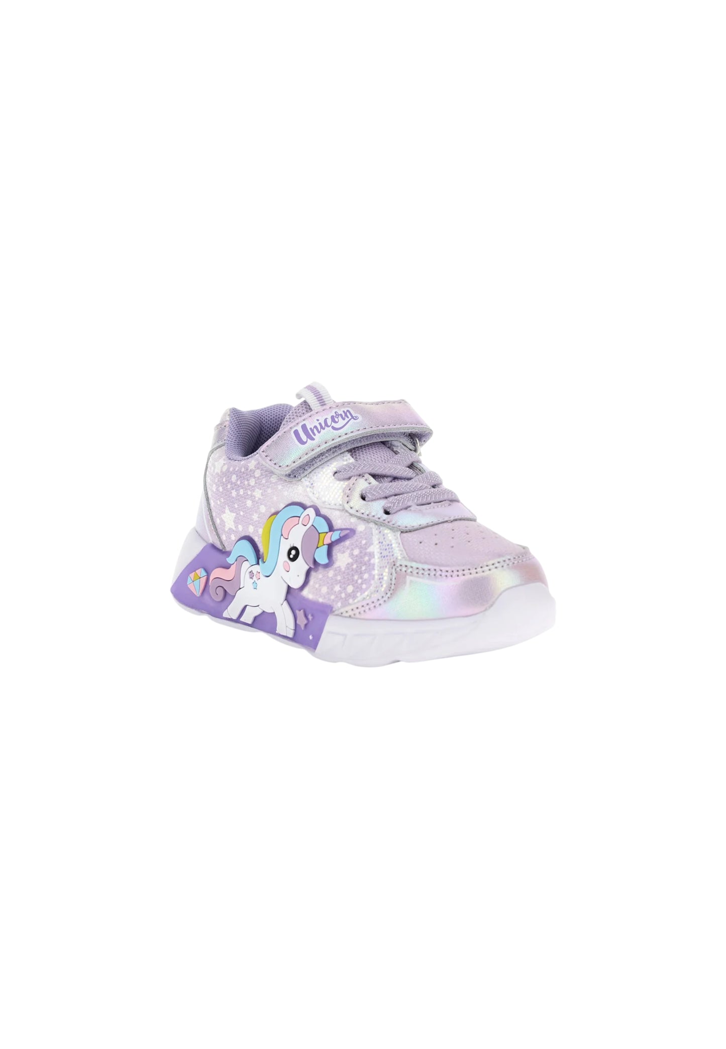 Sneaker luminose Silver Unicorn S8010269S LILAC Bambina