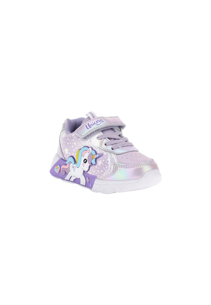 Sneaker luminose Silver Unicorn S8010269S LILAC Bambina